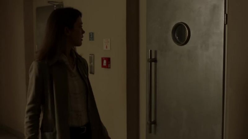 [elevator door clicks, slides closed]
