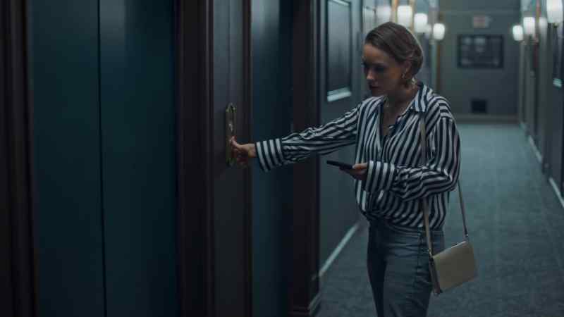 [elevator rumbling]