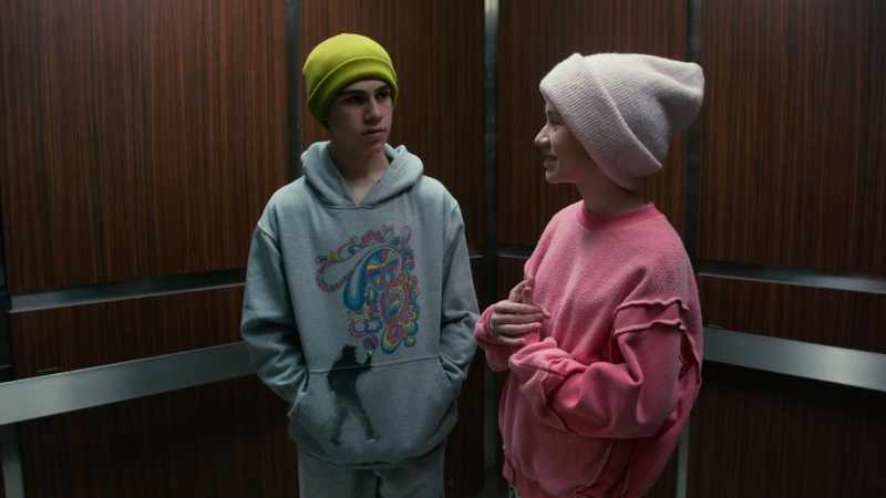 [elevator stops]
