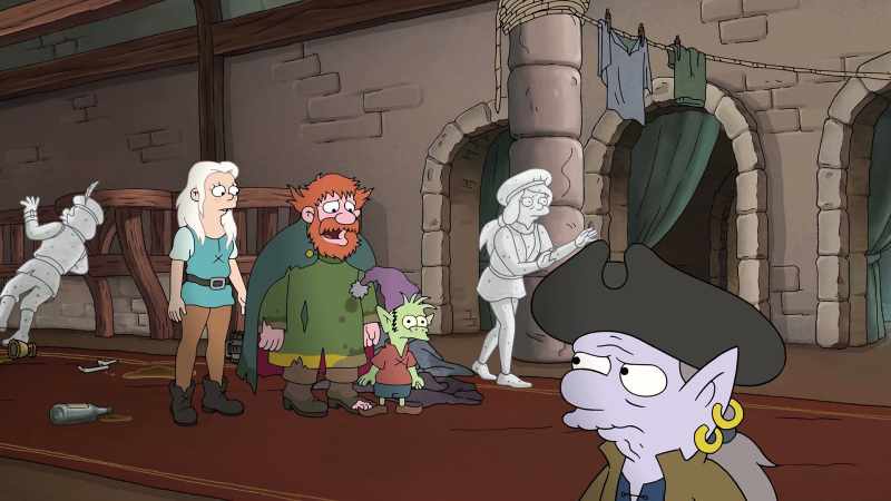 Elfo, why don't you show the captain around?