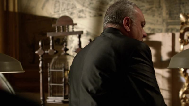 ELIAS [OVER INTERCOM]: Hello, Detective