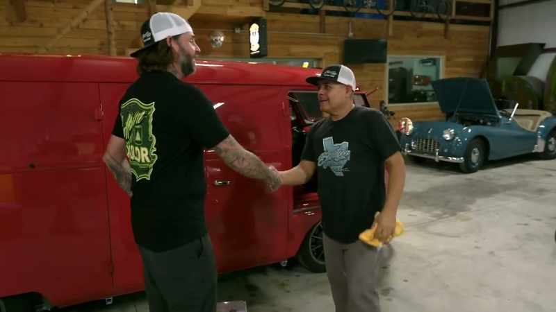 Eliot wants a logo on his VW bus