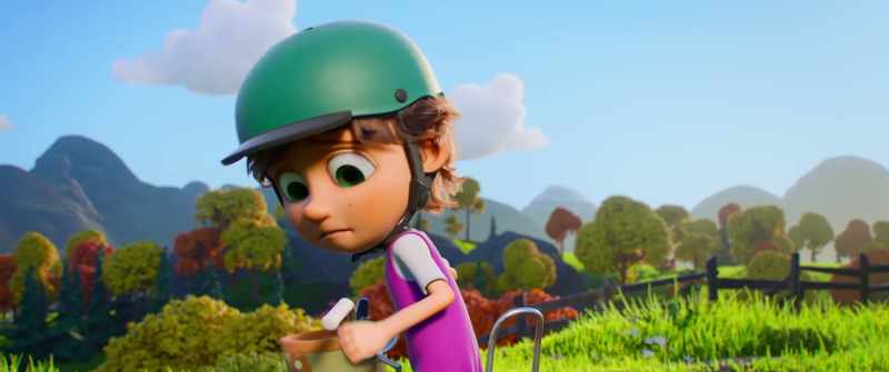 Ella, drop your bike and run!
