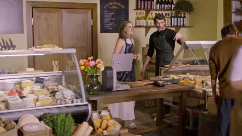 Ella, will you cut half a Camembert for that man