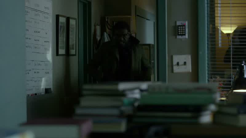 Ellison in his office?