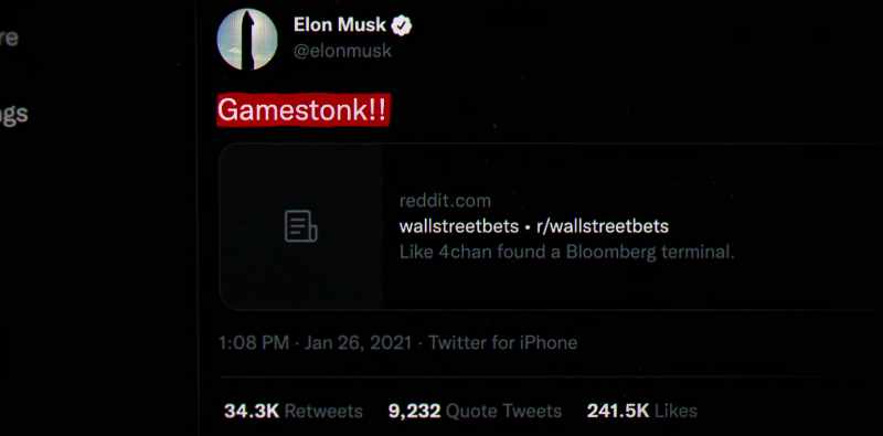 Elon Musk jumping into the action