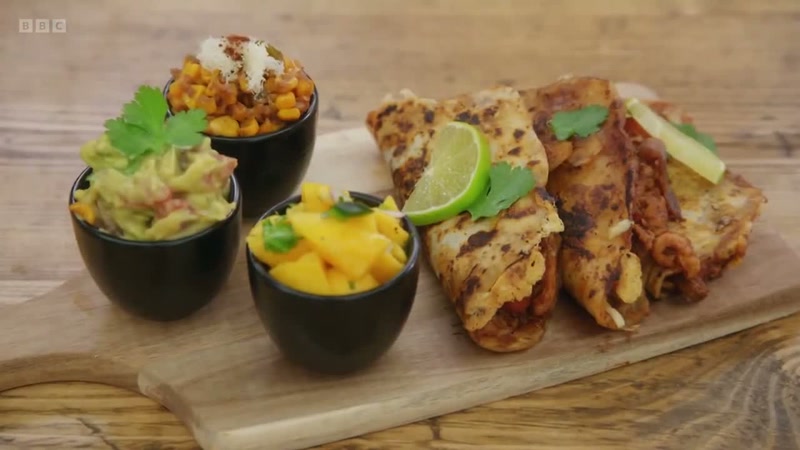 Elysse's Mexican pulled-chicken tacos