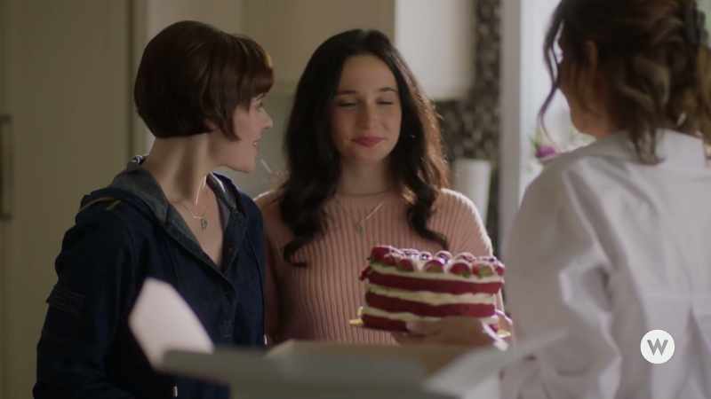 [Emily and Rita giggle]