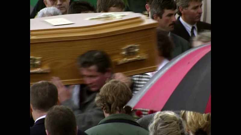 EMMA: I remember walking behind the funeral