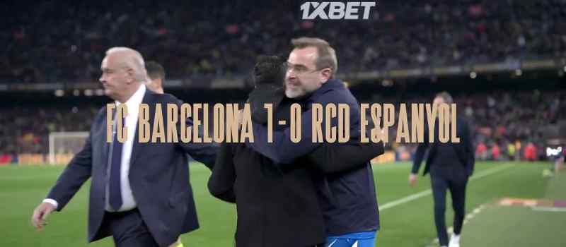 End of match! Barça wins