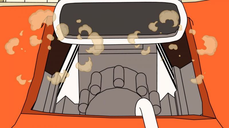 [ENGINE RATTLING]