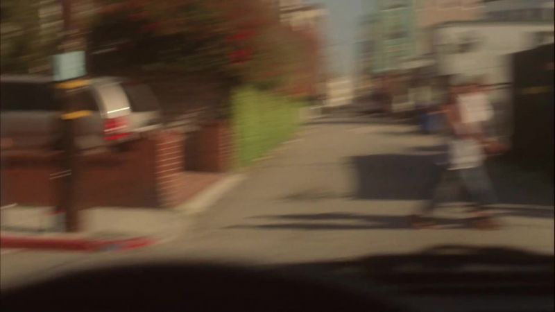 (engine revs, tires squealing)