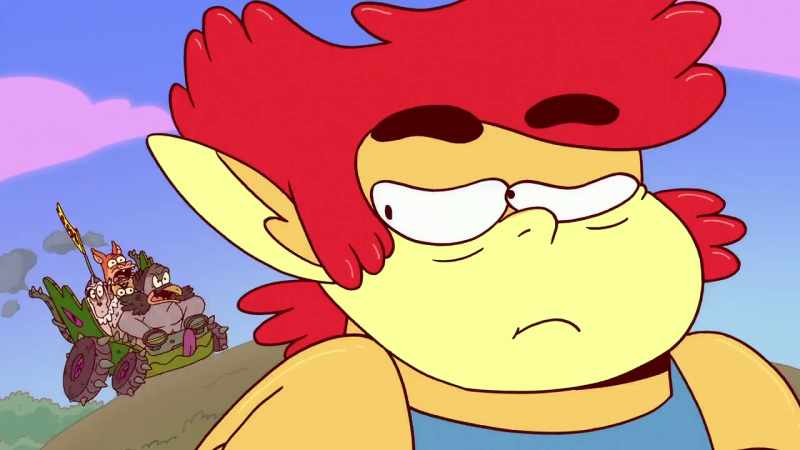 [engine revving] -Aha! There's that pranking ThunderCat