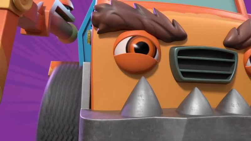 [engine revving]
