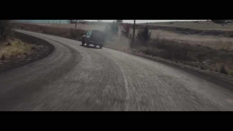 [engine revving]