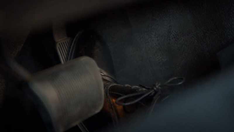 [engine revving]