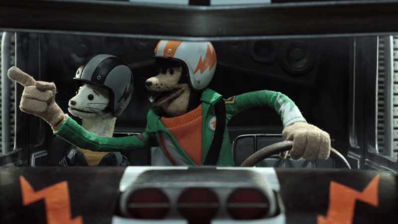 [engine revving]
