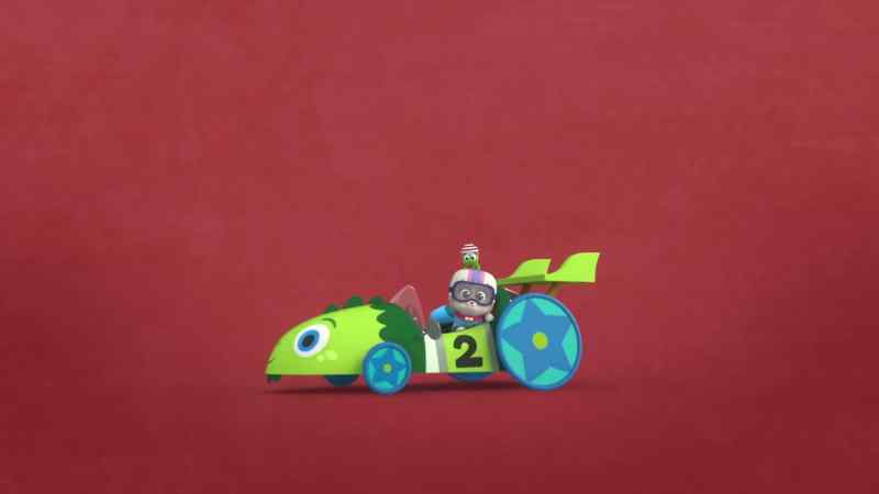 (engine revving)