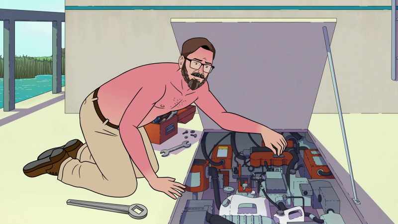 (engine starting abortively)