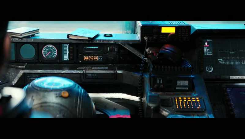 [engine starting] -[beeping]