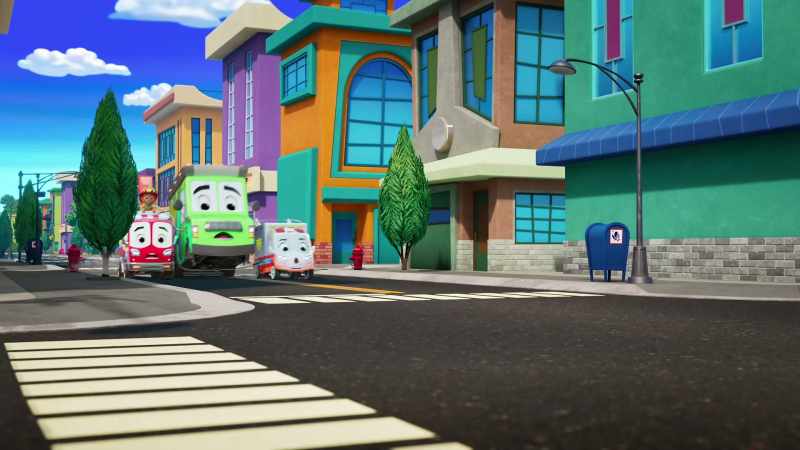 [engines revving] -[all exclaiming]