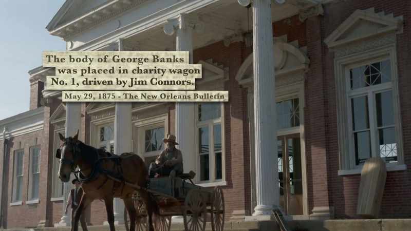 ENGLUND: His transportation to the cemetery