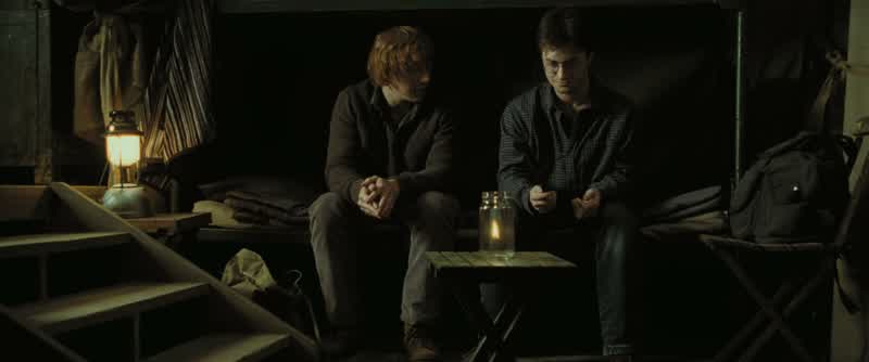 Engorgio. - Reducio!What's going on in there? - Nothing.- Nothing
