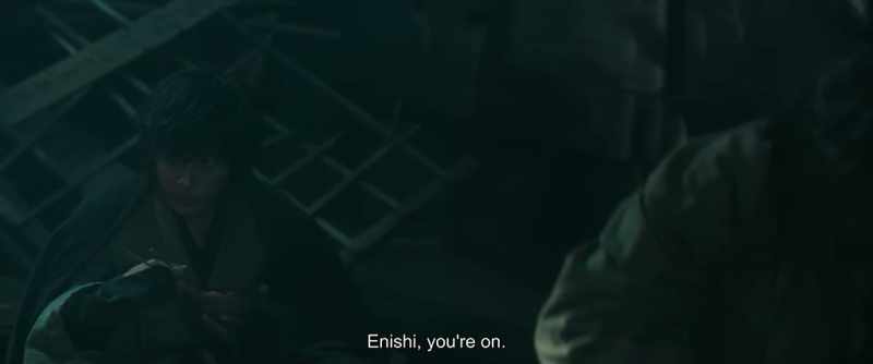 Enishi, you're on
