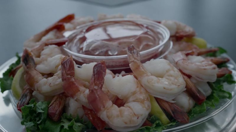 Enjoy the shrimp cocktail
