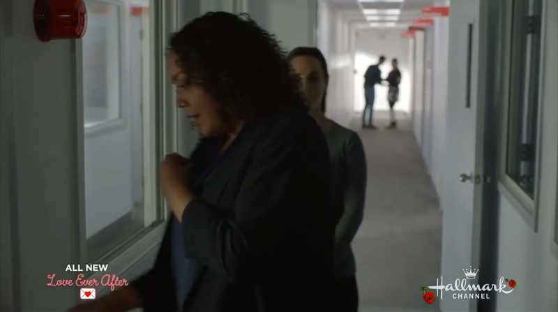 Entering the studio with contestant one. All clear?