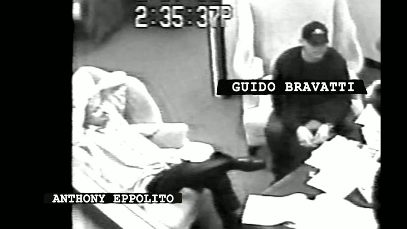 Eppolito's son, Anthony, and his friend, Guido