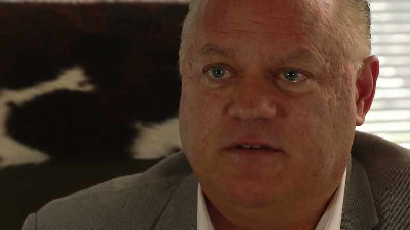 Er, I believe he had told some bailiffs