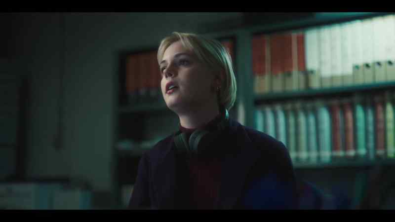 Er, this is, er, Patience Evans, we met earlier today