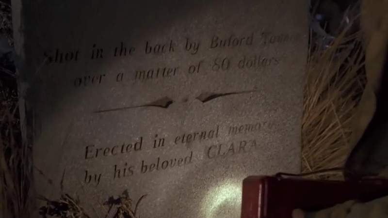 Erected in eternal memory by his beloved Clara