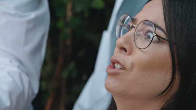 [Eric André] Oh, shit! - [Jasper laughs]