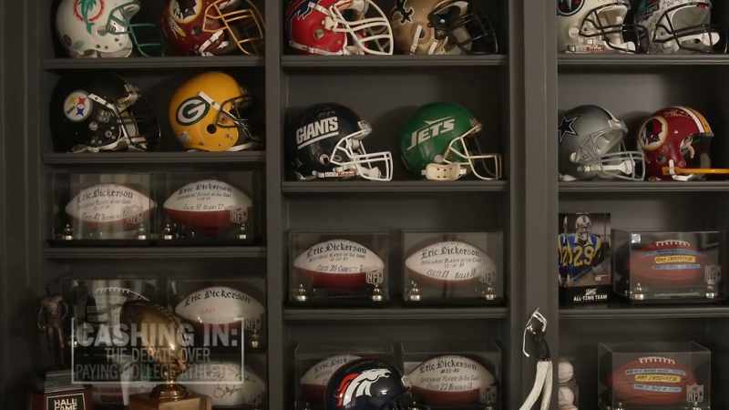 ERIC DICKERSON: A lot of this stuff