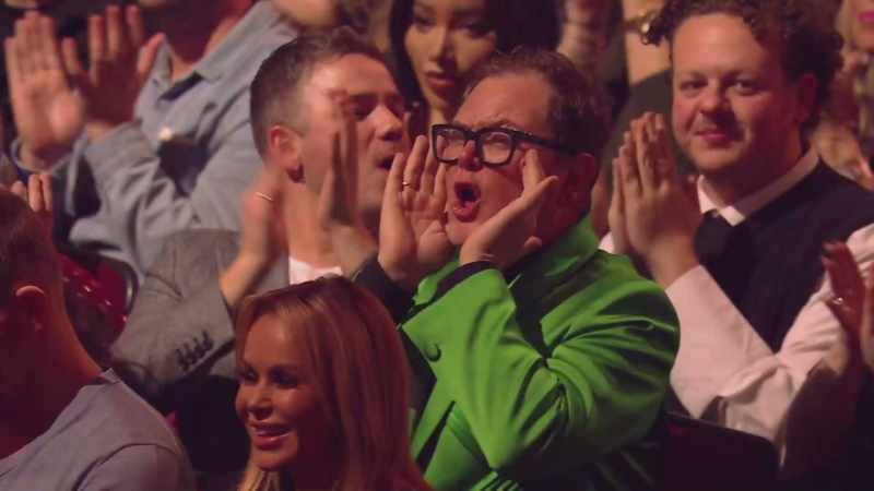 Erm, congratulations on a wonderful show this evening