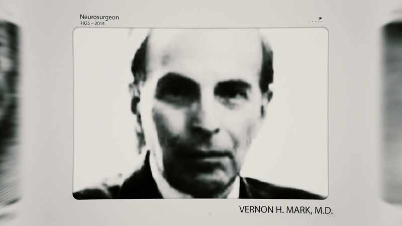 Ervin's partner and co-author, Dr. Vernon Mark