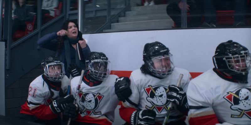 Evan Morrow on the Ducks is looking a bit distracted out there