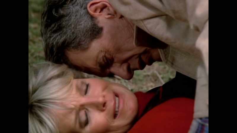(Evans weeping off-screen)