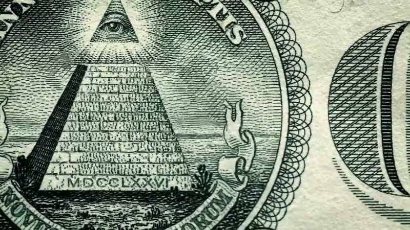 Even found on the U.S. dollar bill