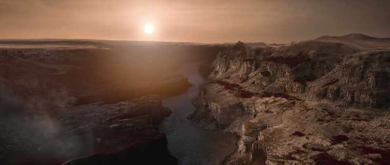 Even here, where the planet's most hospitable