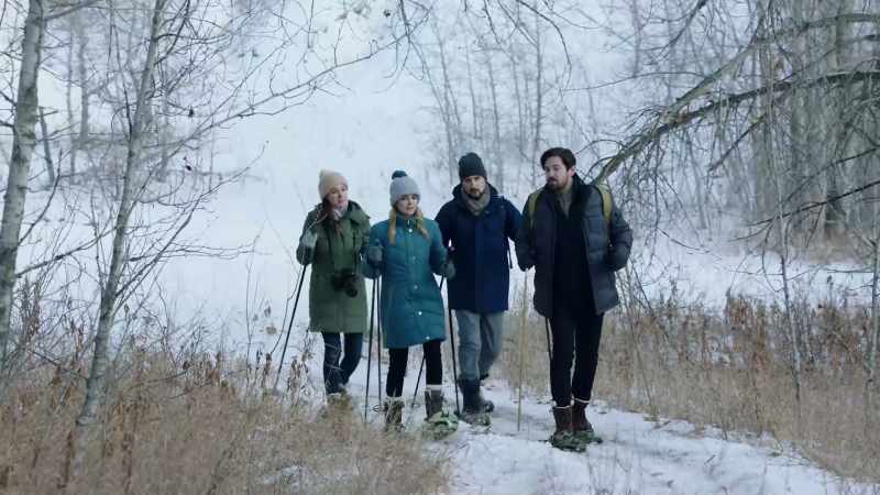 Even still, the snow is sometimes so deep