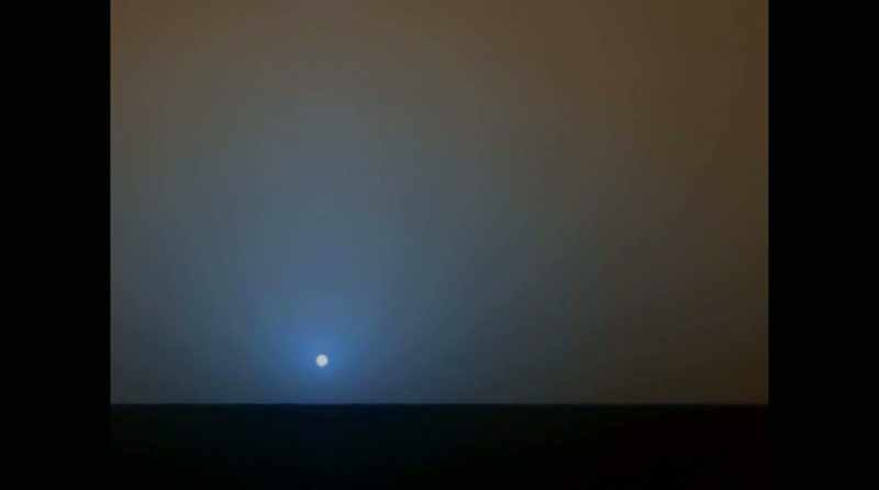 Even the other worldly setting of our shared sun