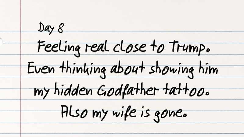 EVEN THINKING ABOUT SHOWING HIM