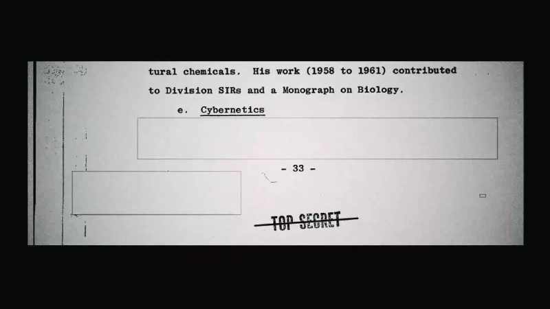 Even though this document wasn't declassified until 2008