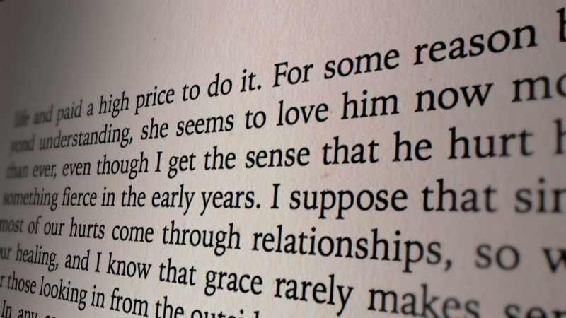 Even though I get the sense that he hurt her