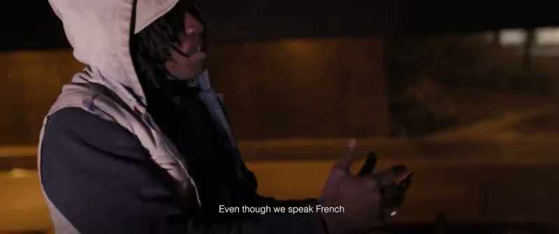 Even though I speak French