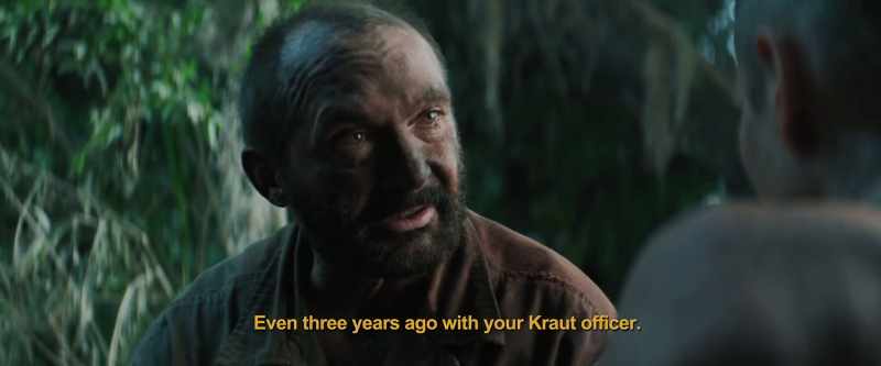 Even three years ago with your kraut officer