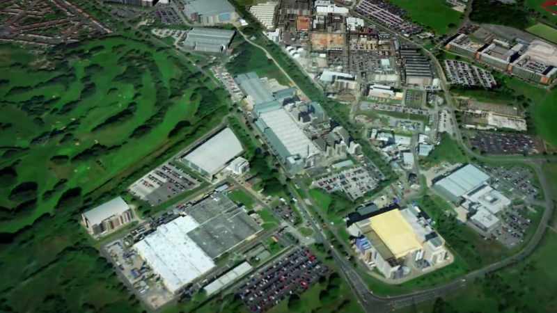 Even today, the area around Derby still houses